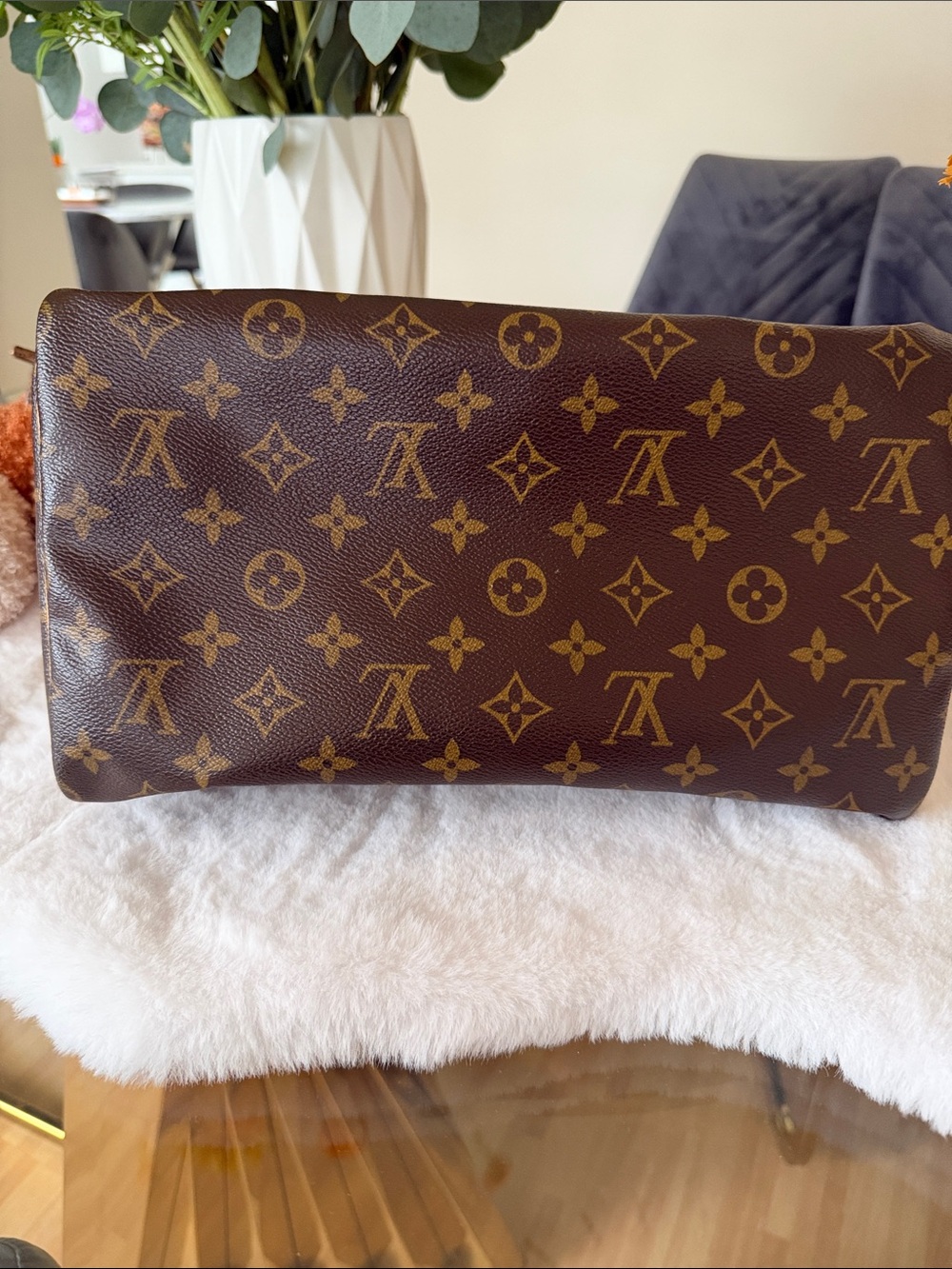 Louis Vuitton Speedy 30 Tote Bag AUTHENTIC - Picture 17 of 17